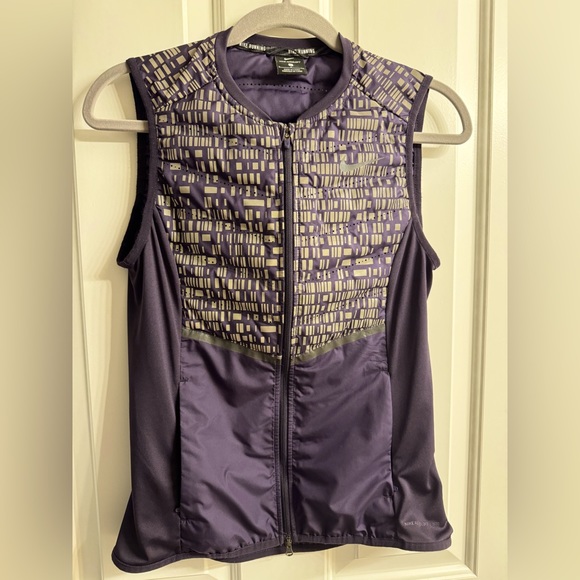 Used Women's Nike Aeroloft Flash Running Vest 799883 524, Purple, Size Small - Picture 1 of 6